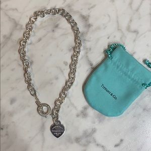 Tiffany & Co Heart Tag Toggle Necklace